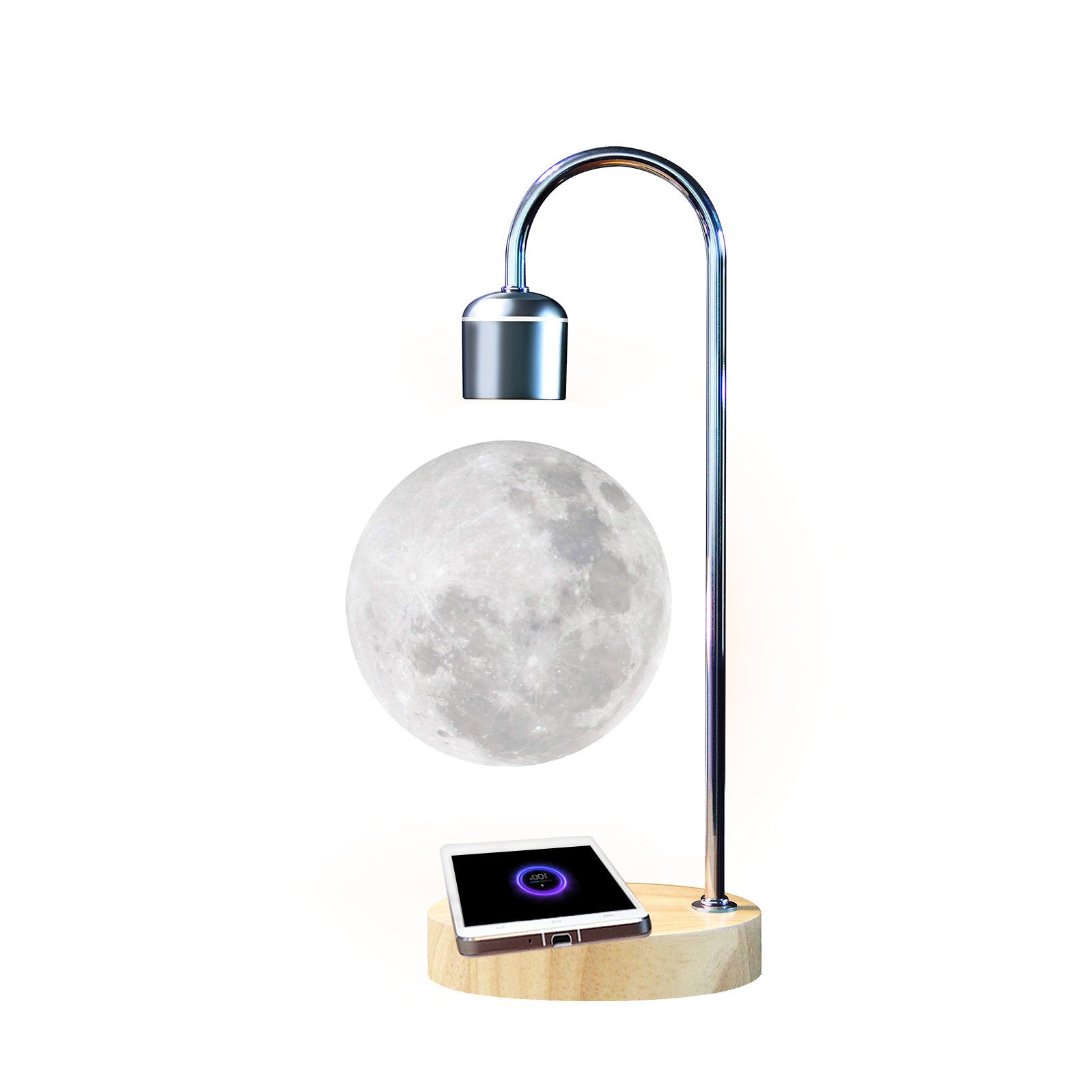 Magnetic Levitation Moon Light by Kolmin Brand