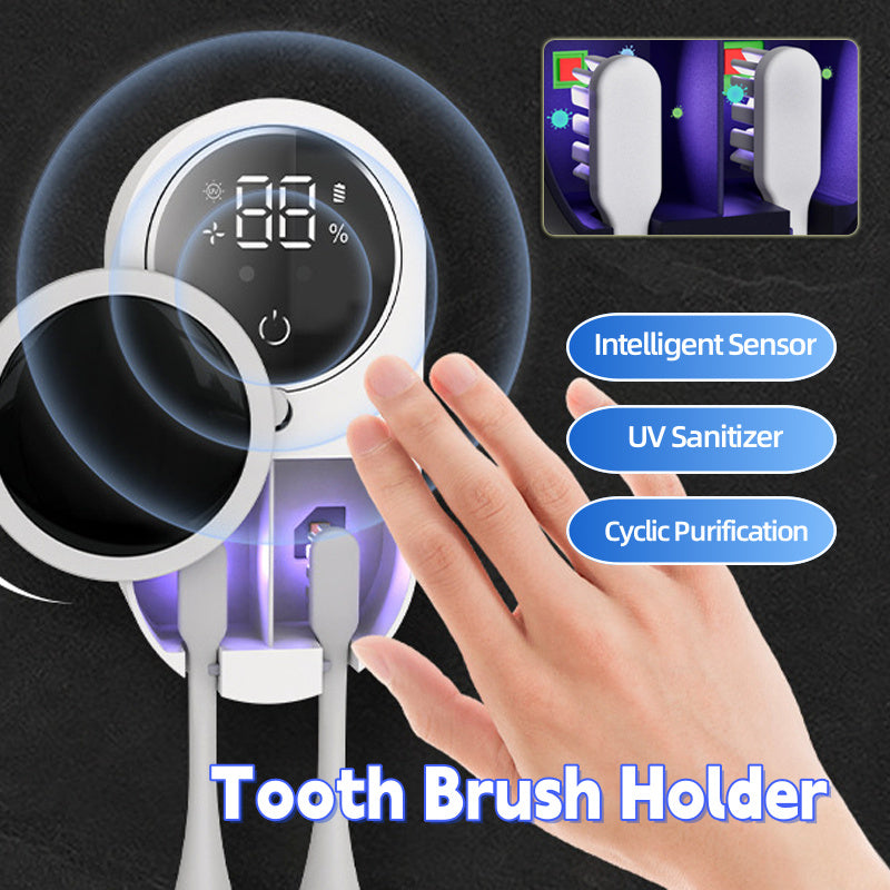 Toothbrush Holder &  UV Sanitizer by Kolmin