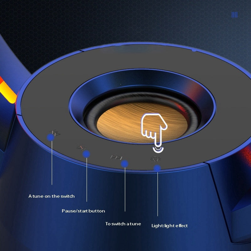 Magnetic Levitation Bluetooth Audio Desktop by Kolmin